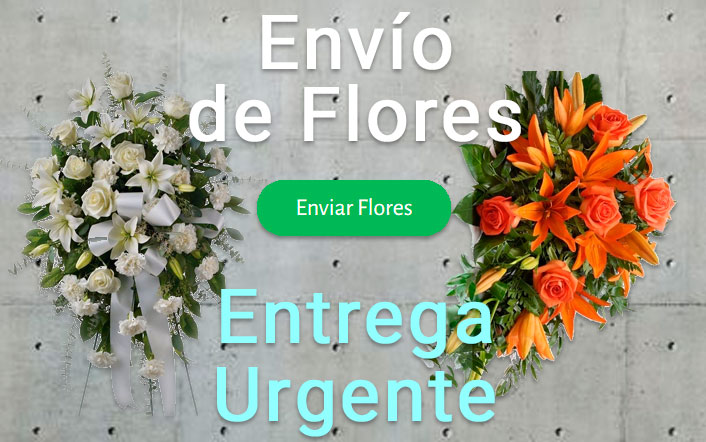 Envio flores difunto urgente a Tanatorio Madrid